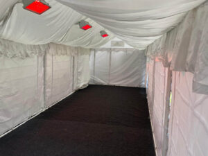 3x8 metre marquee