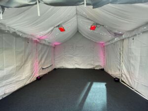 4x4 metre marquee